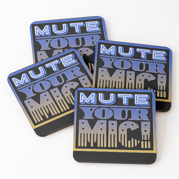 Item preview, You are on Mute - Mute Your Mic - 2020 Presidential Debate designed and sold by PupnkittyMania ⭐⭐⭐⭐⭐.