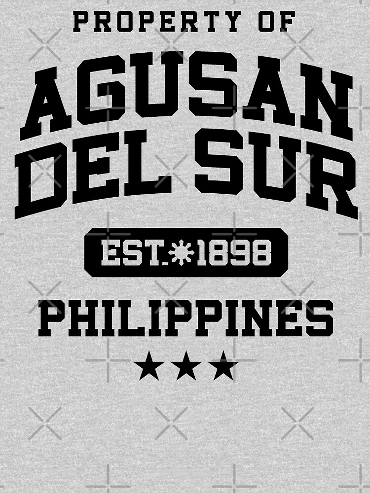 "Agusan Del Sur Varsity Style Property of Philippines Shirt" T