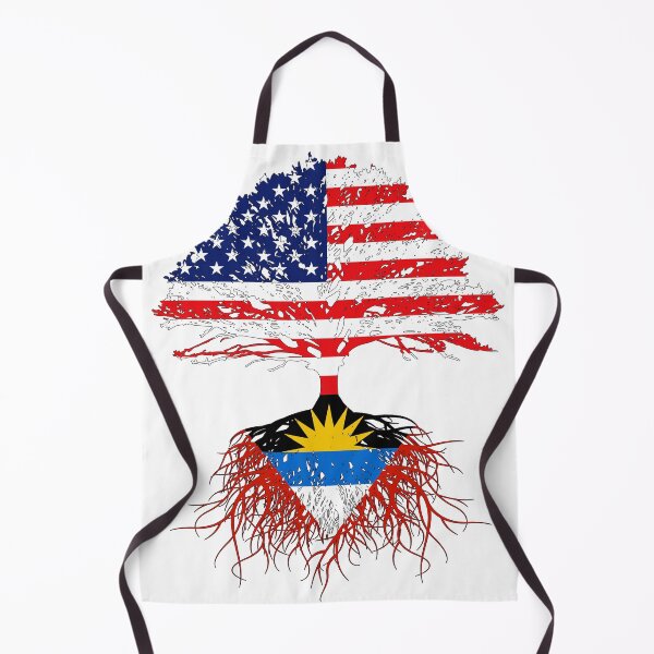 Item preview, Antigua and Barbuda Immigrant Roots, Antigua Barbuda USA Flags, American Naturalization Ceremony designed and sold by maindeals.