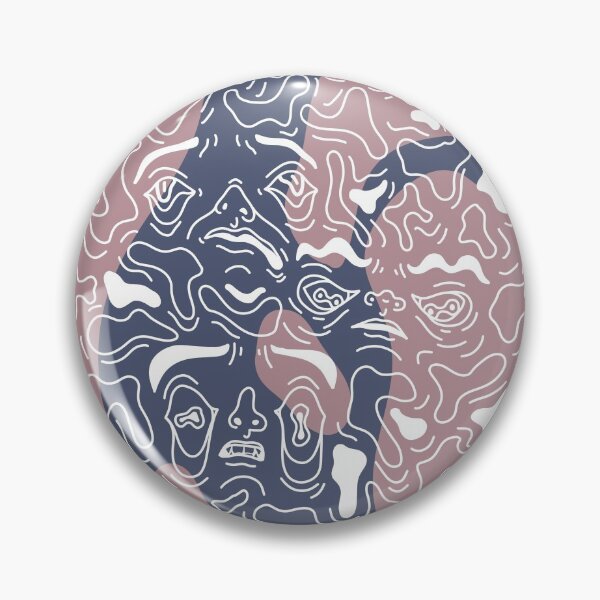 Item preview, Colourful Purple Warped Faced designed and sold by elemenope RAY.