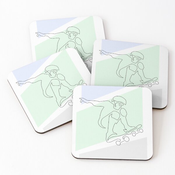 Item preview, Oneline Skate art designed and sold by Umalinha.