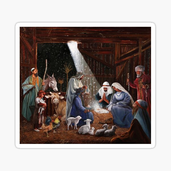 The Nativity Sticker