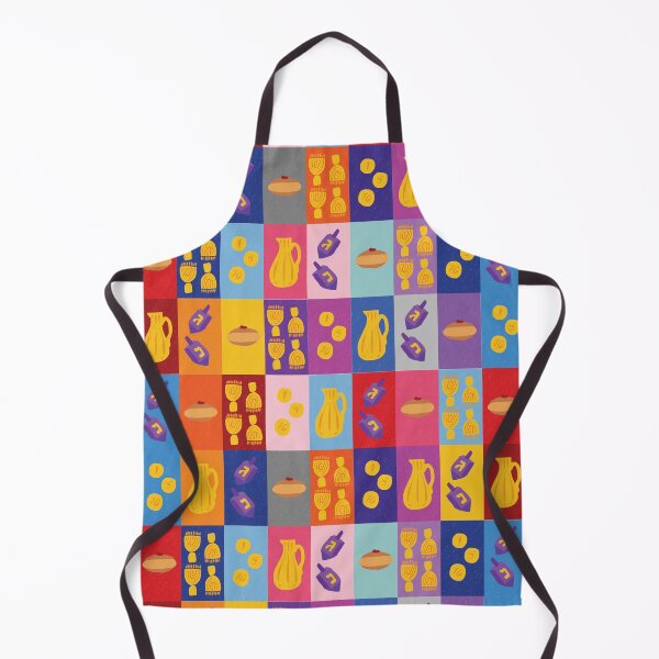 Item preview, Chanukah Smorgasbord - Warm Pop Art Grid designed and sold by TillaCrowne.