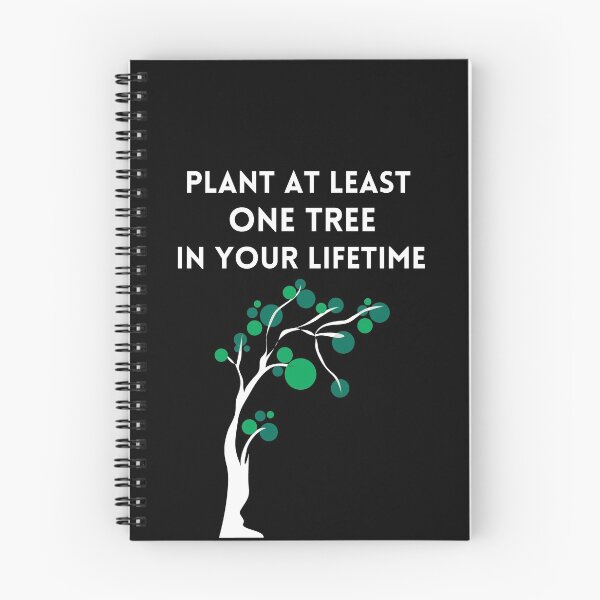 Item preview, Plant at least one tree in your lifetime-Black designed and sold by ActRightToday.