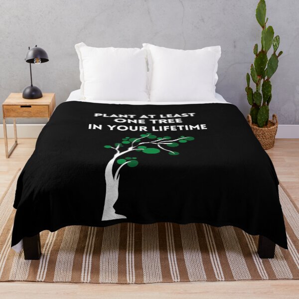 Item preview, Plant at least one tree in your lifetime-Black designed and sold by ActRightToday.