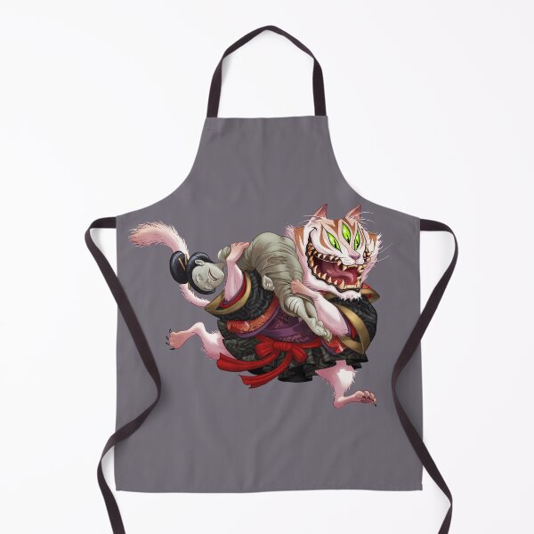 Item preview, Kasha, the corpse-eating cat yokai designed and sold by Michael Dashow.
