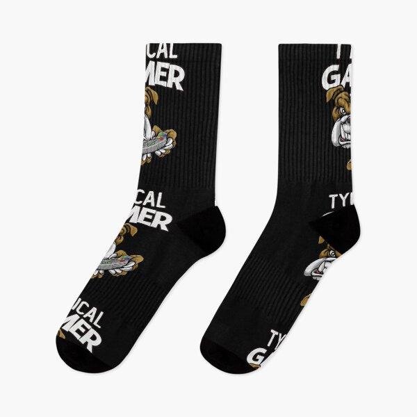 Item preview, Typical Gamer Cartoon Bulldog designed and sold by Rawsky.