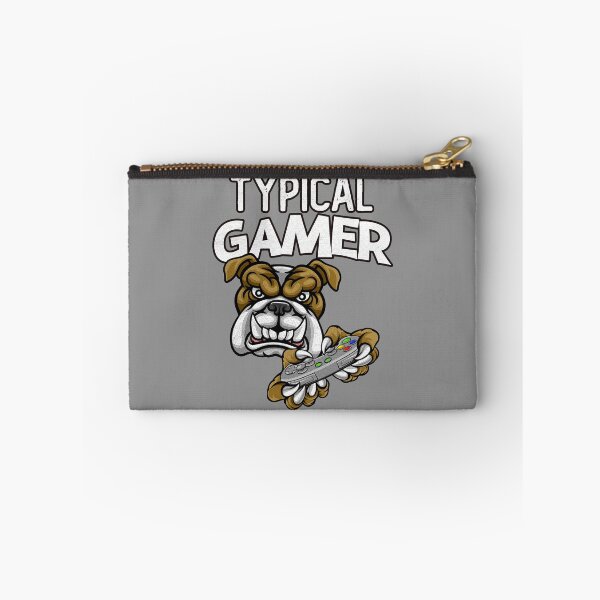 Item preview, Typical Gamer Cartoon Bulldog designed and sold by Rawsky.