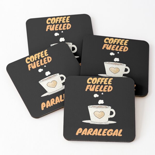 Item preview, Coffee fueled paralegal designed and sold by SnowballStep.