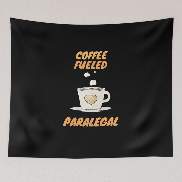 Item preview, Coffee fueled paralegal designed and sold by SnowballStep.