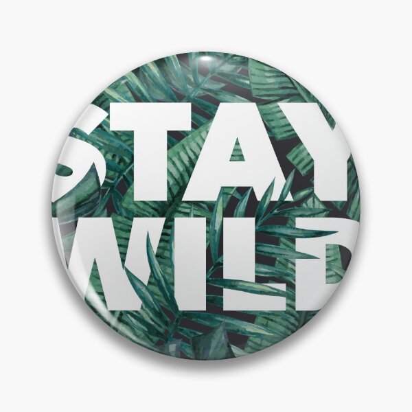 Item preview, Stay Wild Tropical Jungle Print designed and sold by kwillhoite.