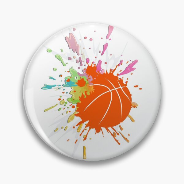 Item preview, Basketball Art Splatter designed and sold by GleamingGiant.