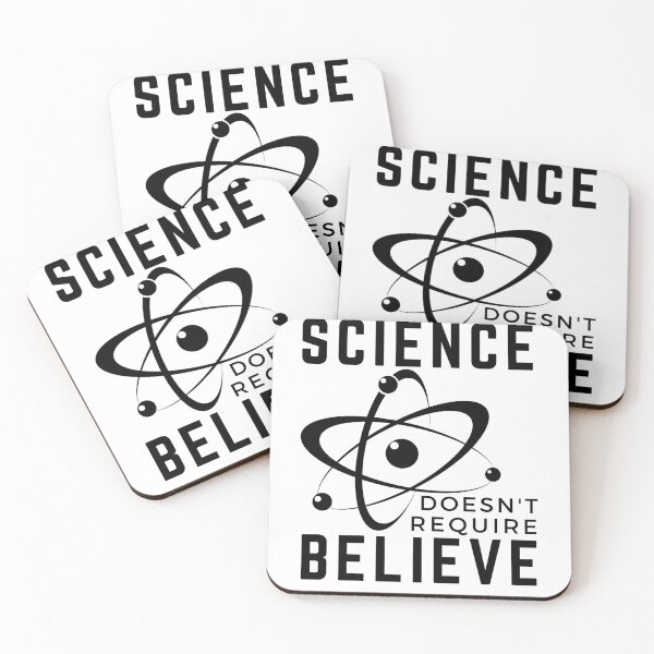 Item preview, Science Doesnt Require Believe designed and sold by Spicy Chilli.