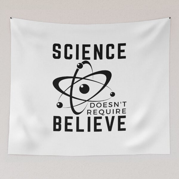 Item preview, Science Doesnt Require Believe designed and sold by Spicy Chilli.