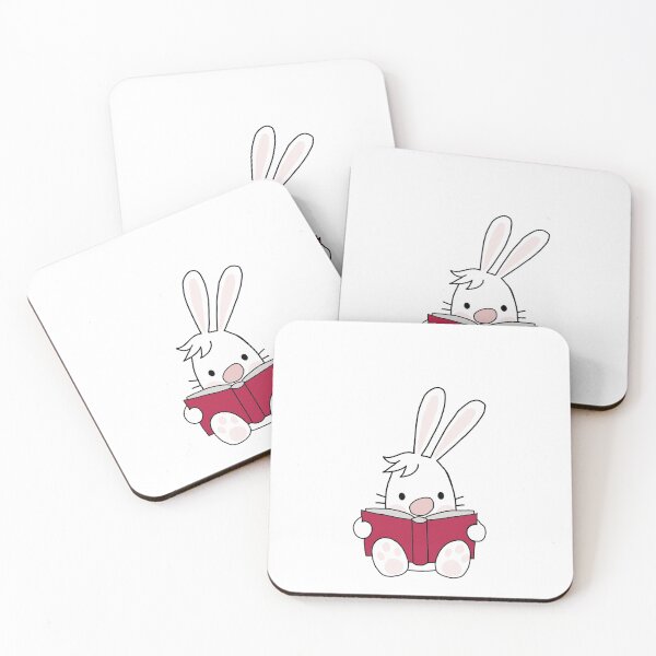 Item preview, reading rabbit designed and sold by swaggy stickers :).