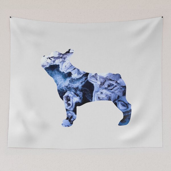 Item preview, Bulldog Francés Snow, Frenchie Mom, Frenchie Winter designed and sold by FunShirtDesigns.