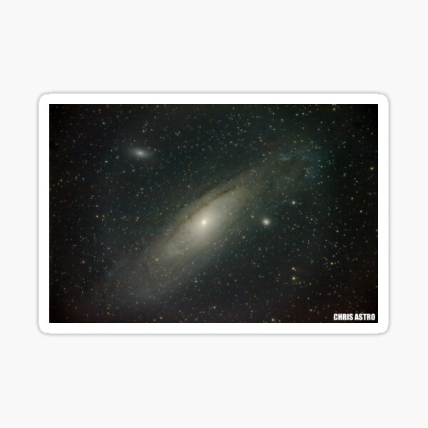 Andromeda  galaxy (messier 31) Sticker