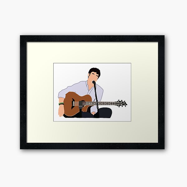 Item preview, Darren Criss and his Guitar designed and sold by elmoore231.
