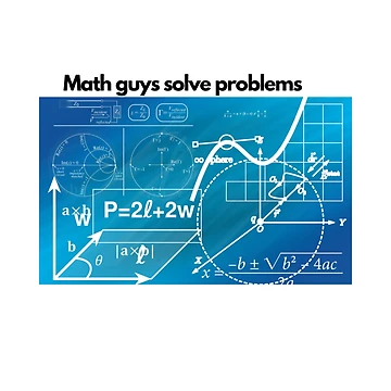 Artwork thumbnail, Math Guys Solve Problems by UncleStuScience