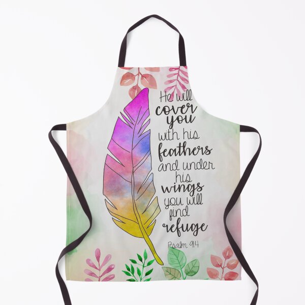 Item preview, He will cover you with His feathers and under His wings you will find refuge designed and sold by della95.