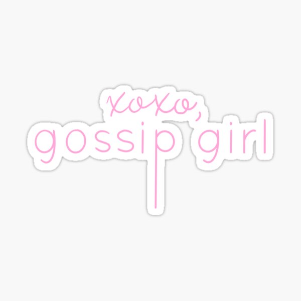 XOXO - Gossip Girl Sticker