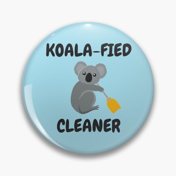 Item preview, Koalafied Cleaner + Koala Bear = Love Cleaning designed and sold by SavvyCleaner.