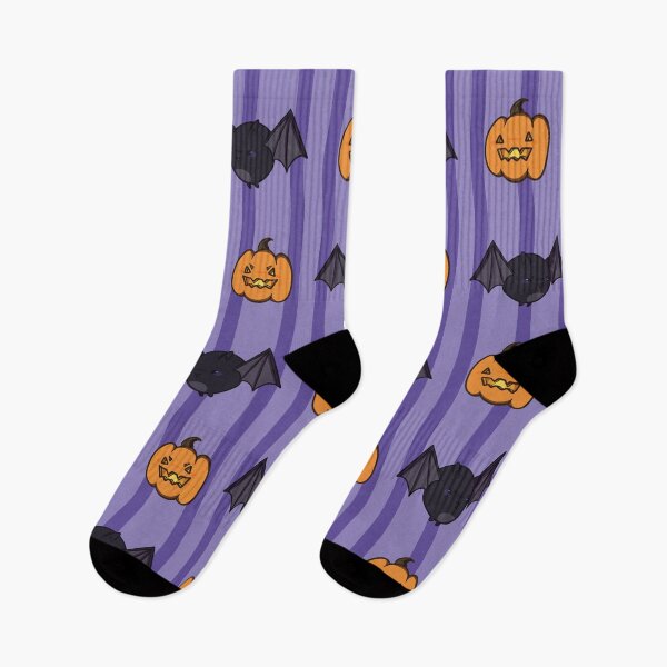 Item preview, Pumpkin & Bat Halloween Duo designed and sold by ZombieFujoshi.