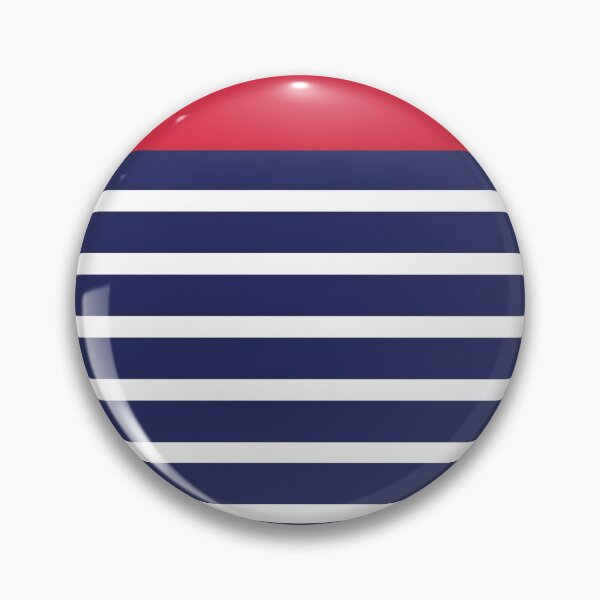 Item preview, Nautical Stripes Red/Navy designed and sold by Tevi Woehl.