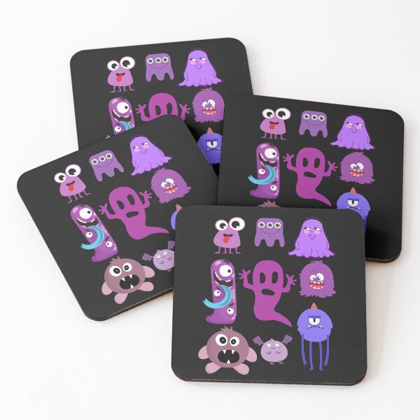 Item preview, Cute And Scary Purple People Eaters! designed and sold by Mamalia.