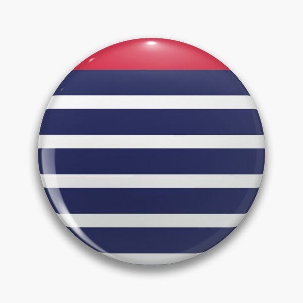Item preview, Nautical Stripes Red/Navy designed and sold by Tevi Woehl.