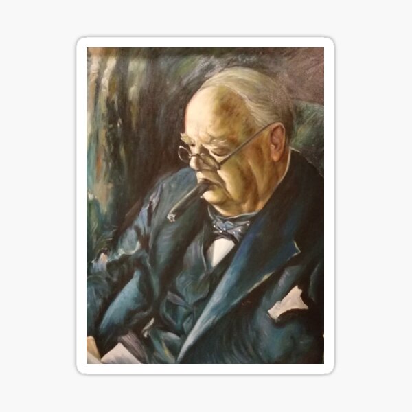 Item preview, Winston Churchill designed and sold by beyourownshirt.