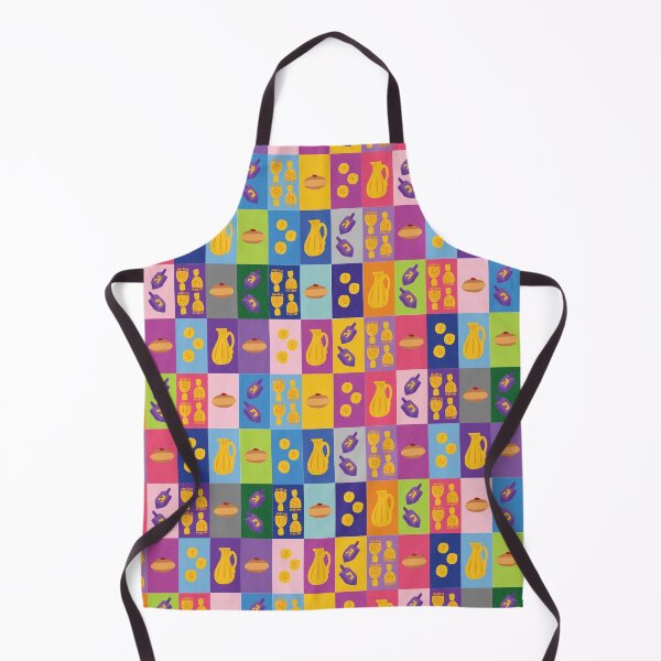 Item preview, Chanukah Smorgasbord - Pinks Pop Art Grid designed and sold by TillaCrowne.