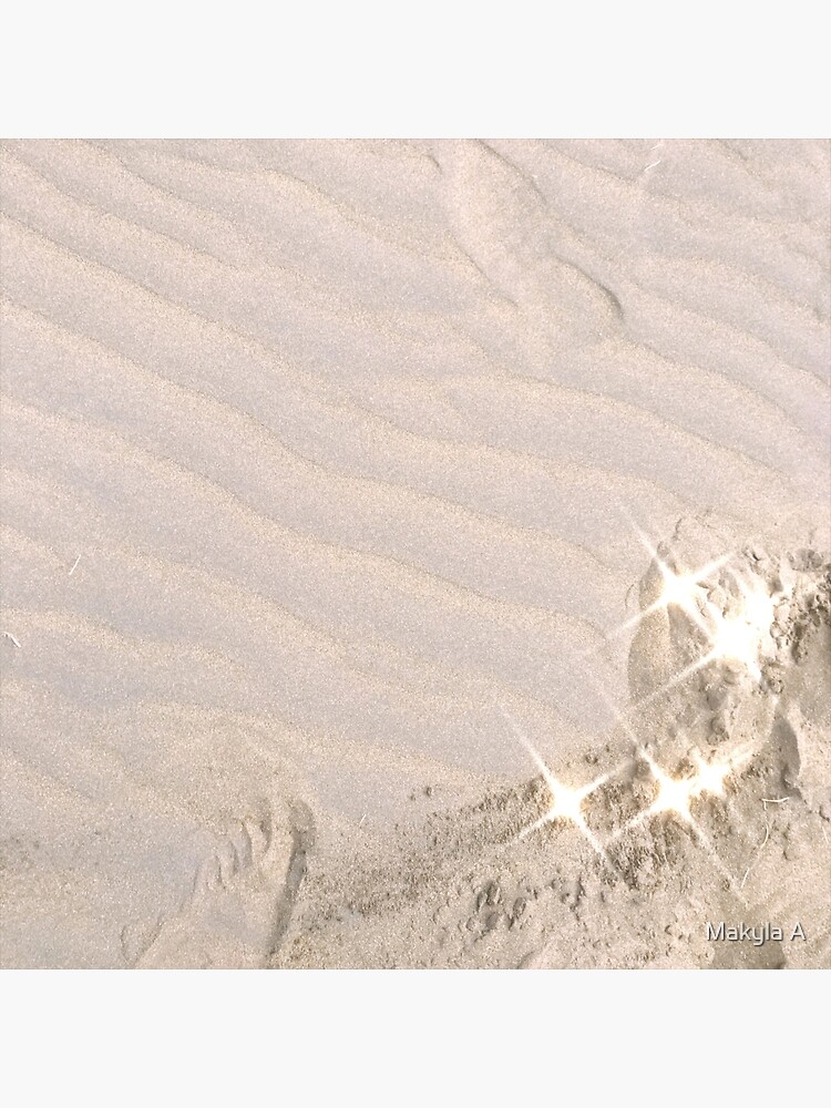 "Glistening Sand on the Beach" Poster for Sale by Plantlovergifts