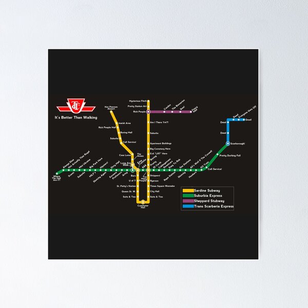 Item preview, TTC - It's better than walking! designed and sold by 6ix-Central.