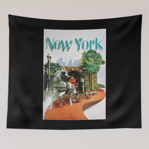 Item preview, New York retro poster designed and sold by CorasPosters.