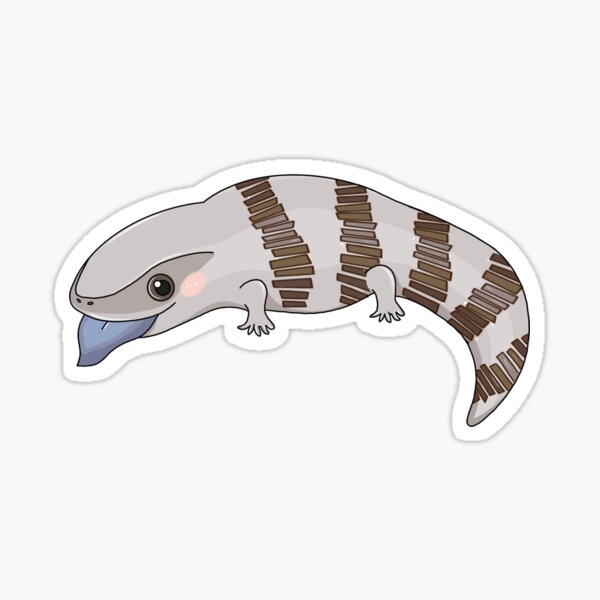 Item preview, Eastern blue tongue skin lizard designed and sold by Okayasart.
