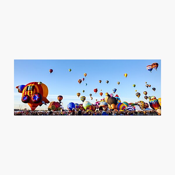 Balloon Ascension Photographic Print