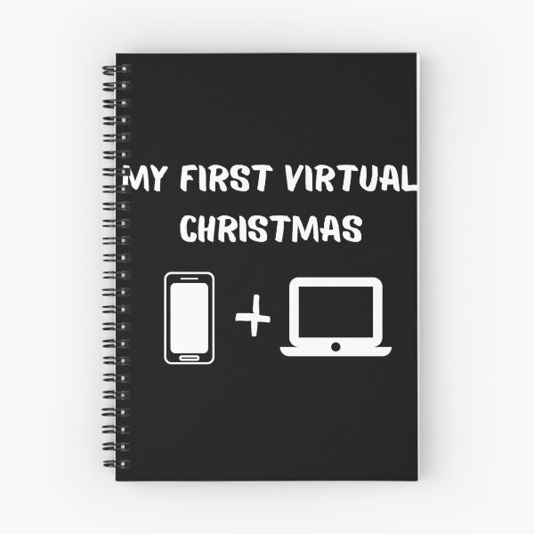 Item preview, My first Virtual Christmas Tshirt designed and sold by BECOOOL.