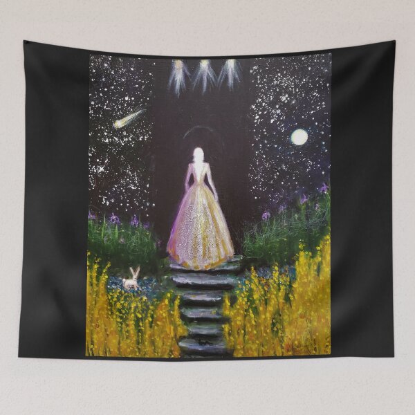 Item preview, House of Night designed and sold by The Mysterious Domain Alyne Whiteswan Fine Art Prints and Merch.