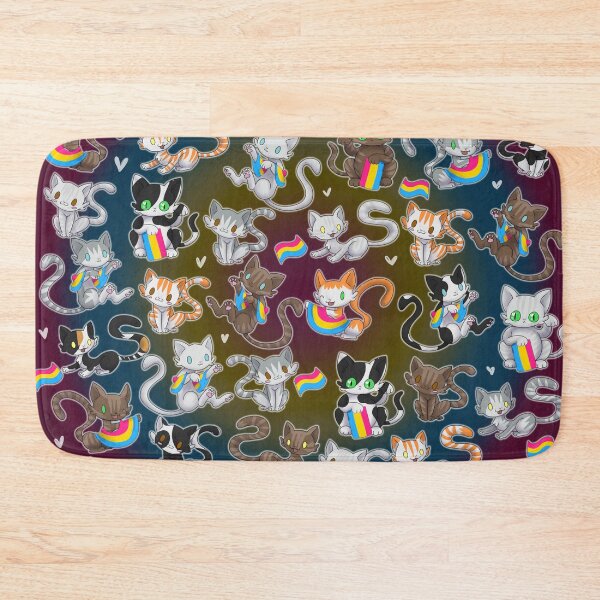 Item preview, Kitty pride flag - Pansexual designed and sold by Lyxy.
