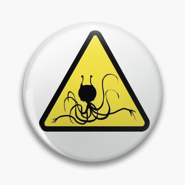 Item preview, CAUTION FLYING SPAGHETTI MONSTER designed and sold by GoblinCommander.