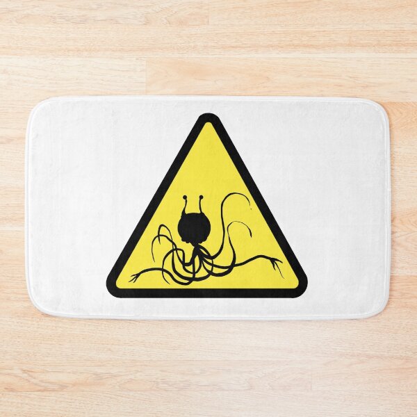 Item preview, CAUTION FLYING SPAGHETTI MONSTER designed and sold by GoblinCommander.