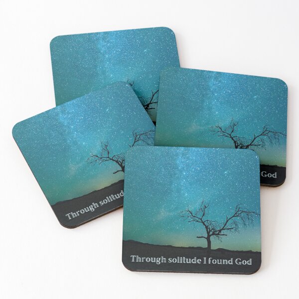 Item preview, Starry Sky Through Solitude I found God designed and sold by HeatherEthereal.