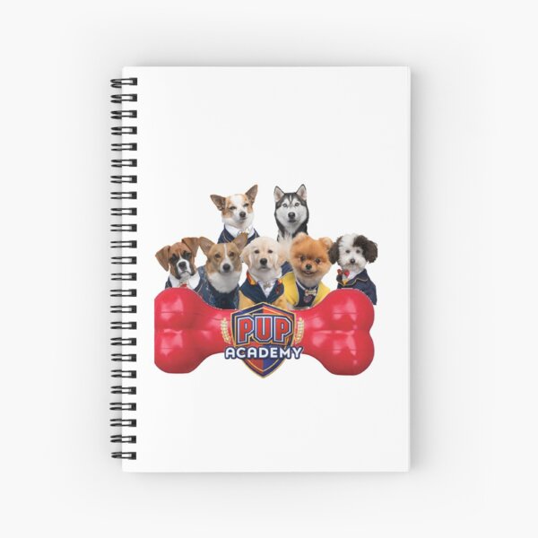 Pup Academy Show Spiral Notebook