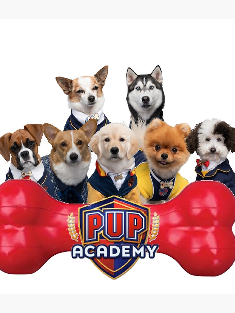 "Pup Academy Show" Backpack by Alastair42 | Redbubble