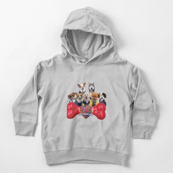 Pup Academy Show Toddler Pullover Hoodie