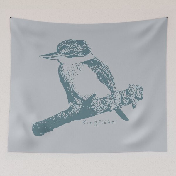 Item preview, New Zealand Kingfisher designed and sold by MvuuStudio.