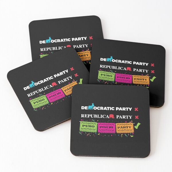 Item preview, Political parties no, Mexican parties yes - Chicana party designed and sold by Caracol-Spanish.