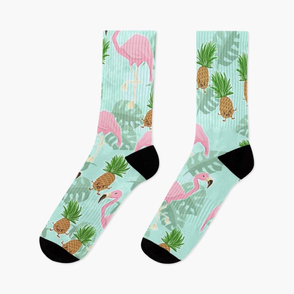 Item preview, Pinapple and Pink Flamingo designed and sold by Lyxy.