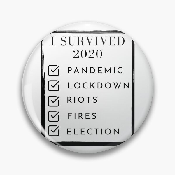Item preview, I survived 2020  designed and sold by StormyMuse.